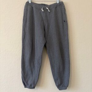 Polo by Ralph Lauren Gray Drawstring Sweatpants Joggers